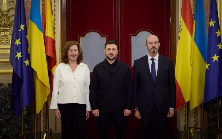 Зеленський обговорив із парламентарями Іспанії можливості програм PURL та SAFE 