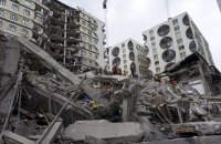 ​Кількість загиблих внаслідок землетрусу у Туреччині перевищила 29 605 людей, у Сирії – 3 576