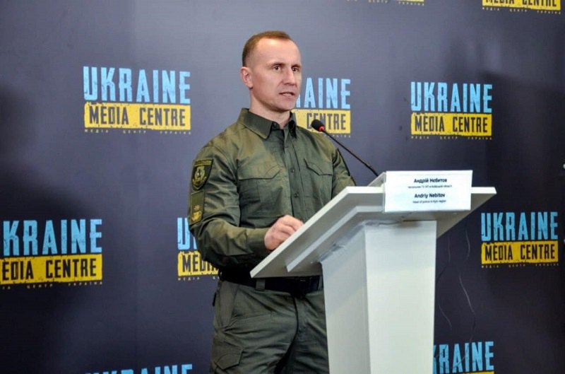 заступник голови Нацполіції&nbsp;Андрій Нєбитов
