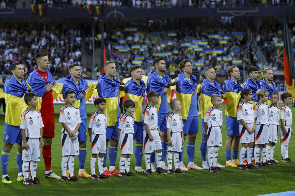 Збірна України перед матчем