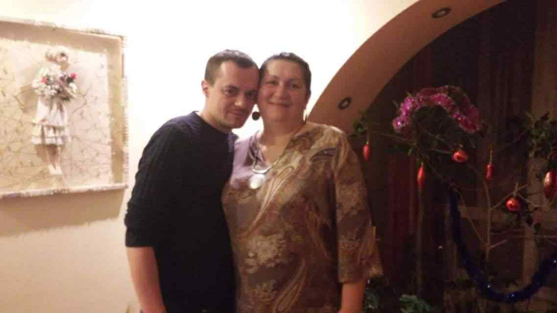 Ларина Сопіна з сином Романом