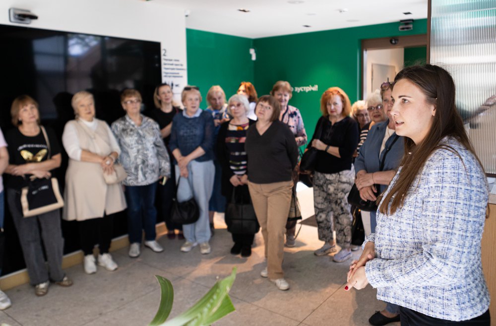 Заняття з фінансової грамотності для людей старшого віку, Університет ІІІ віку «Протон», Київ.