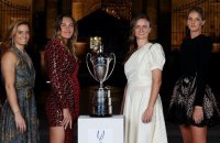 Участницы Итогового чемпионата WTA покрасовались в вечерних платьях