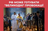 Окупанти поширюють інформацію про “обстріл православних храмів у Великодню ніч націоналістами”, – РНБО
