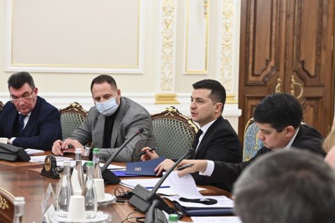 Засідання РНБО не буде, бо Зеленський і Данілов на Донбасі, - ОП