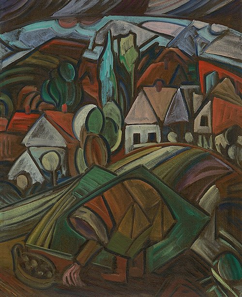 Осінь в полі, Антон Ясуш (1920-24)