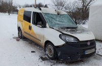 У селі Тараса Шевченка на Херсонщині росіяни атакували поштовий автомобіль