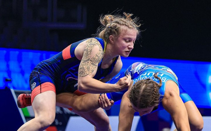 Україна виборола першу медаль на ЧС-2025 з вільної боротьби серед жінок