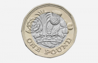 Британия выпустит 12-гранную монету в 1 фунт