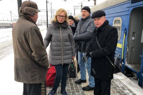 Денісова прибула в Москву для участі в суді над полоненими моряками