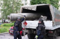 Одна з російських ракет С-300 упала в Харкові і не розірвалась 