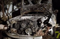 В Одесі згорів автомобіль начальника районної податкової інспекції