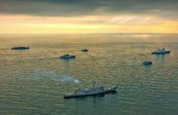Две группы кораблей НАТО проводят совместные маневры недалеко от Одессы  