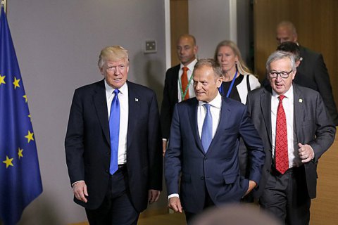 Трамп і Юнкер домовилися розрядити напруження в торгових відносинах США і ЄС