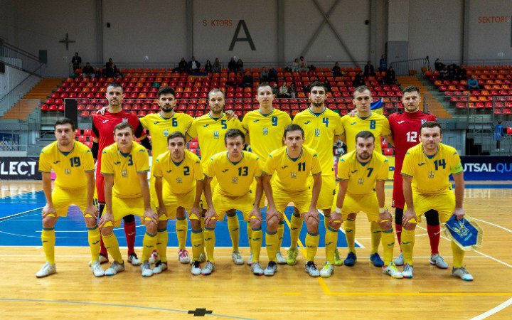 Україна піднялася на п’яте місце рейтингу європейських національних збірних з футзалу