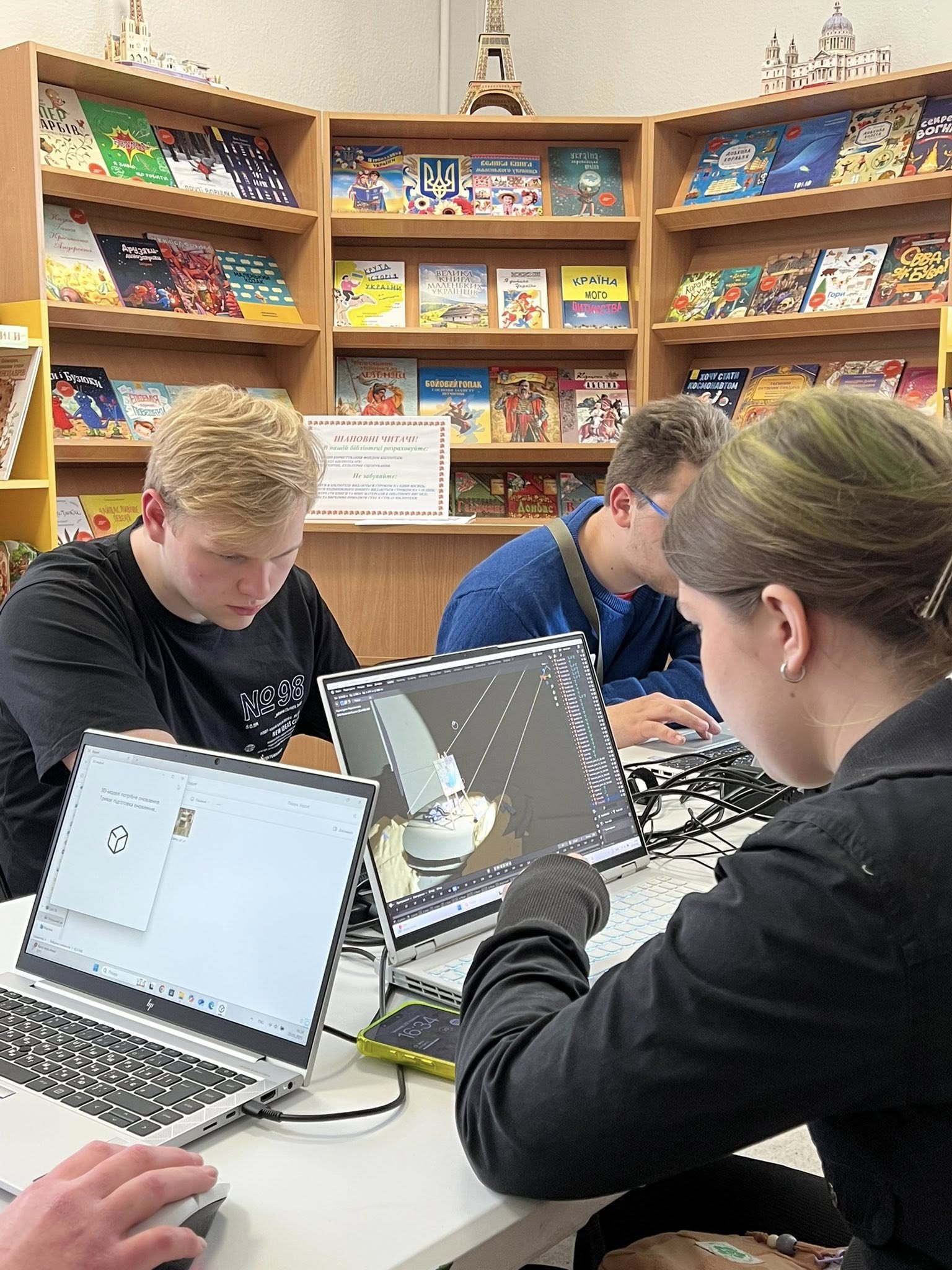 Тренінг з 3D оцифрування об’єктів у Боярці, який проводив Андрій Яровий