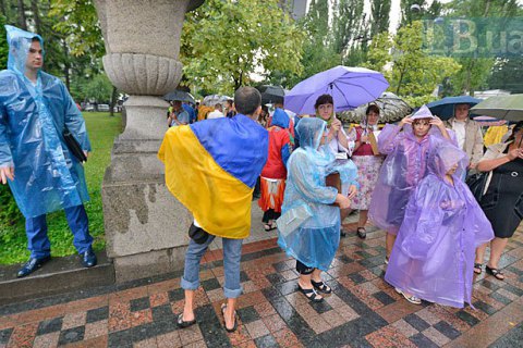 Днем в среду в Киеве кратковременный дождь, похолодает до +22