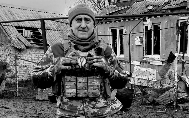 У зоні бойових дій помер командир 206-го батальйону, підполковник Віталій Баранов