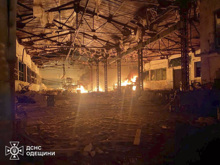 Наслідки удару Росії по Одеській області 