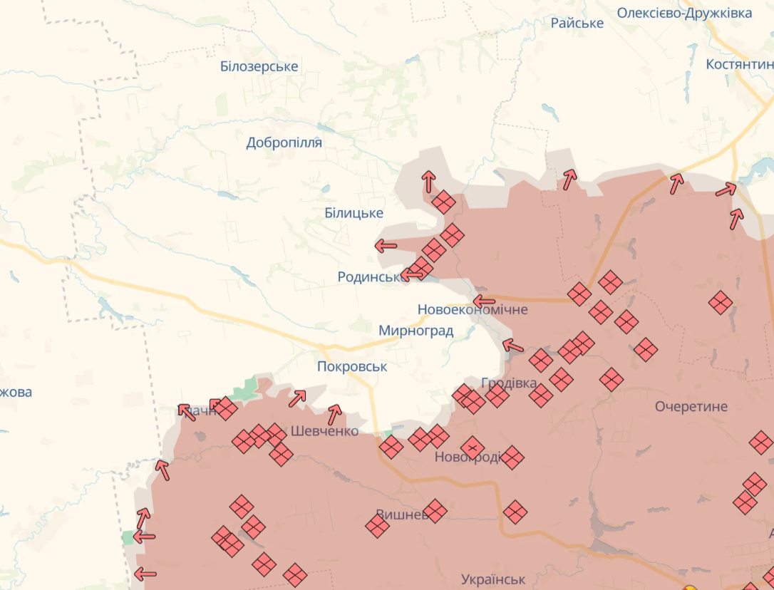 Ситуація станом на 8 серпня 2025 року
