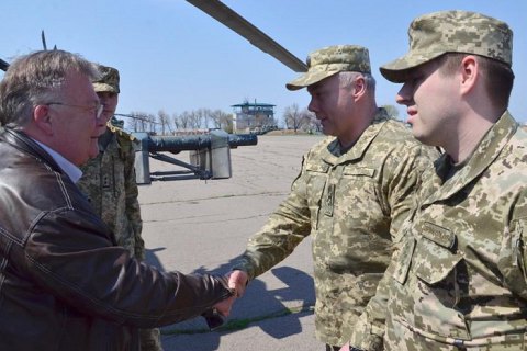 Министр обороны Дании посетил Краматорск