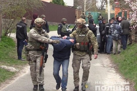 ГПУ: задержанная под Киевом группировка готовила покушение на криминального авторитета, а не на Зеленского