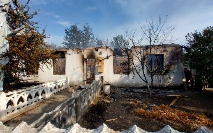 Російські безпілотники атакували Милове на Херсонщині, є пошкодження