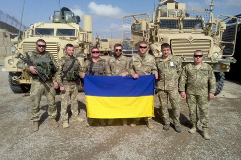 Весь личный состав украинского национального персонала миссии НАТО в Афганистане вернулся домой 