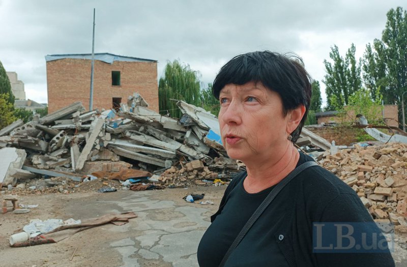 Голова ЖБК зруйнованого будинку на Сальського Тетяна Гладкова