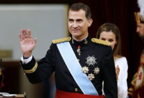 Инаугурация нового короля Испании обошлась в €132 тысяч