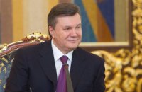 Янукович поздравил грузинского коллегу с юбилеем