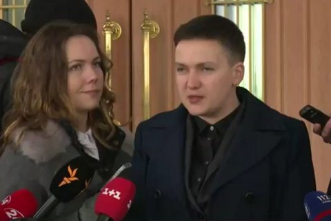 Савченко переплутала Парубія і Пашинського, коли говорила про снайперів у готелі "Україна" (оновлено)