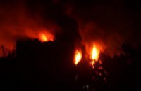 В Мариуполе сожгли еще и горсовет