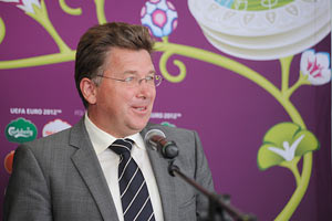 В УЕФА довольны сотрудничеством с Украиной