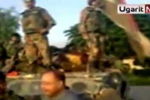 Сирийские войска столкнулись с повстанцами возле Турции