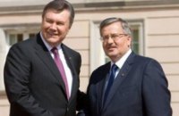 Тема разговора Януковича и Коморовского держится в секрете 