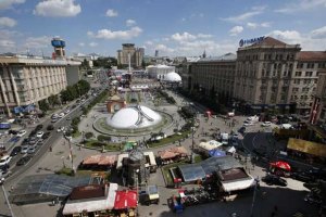 Киевскую фан-зону продлят до Бессарабской площади