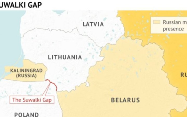 У Польщі розслідують появу перешкоди на коліях біля стратегічного Сувальського коридору