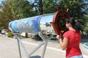В Севастополе можно увидеть крупнейший в Украине калейдоскоп