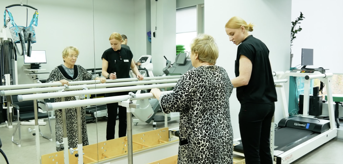 Реабілітаційне заняття з Крістіною Алєксєєвою