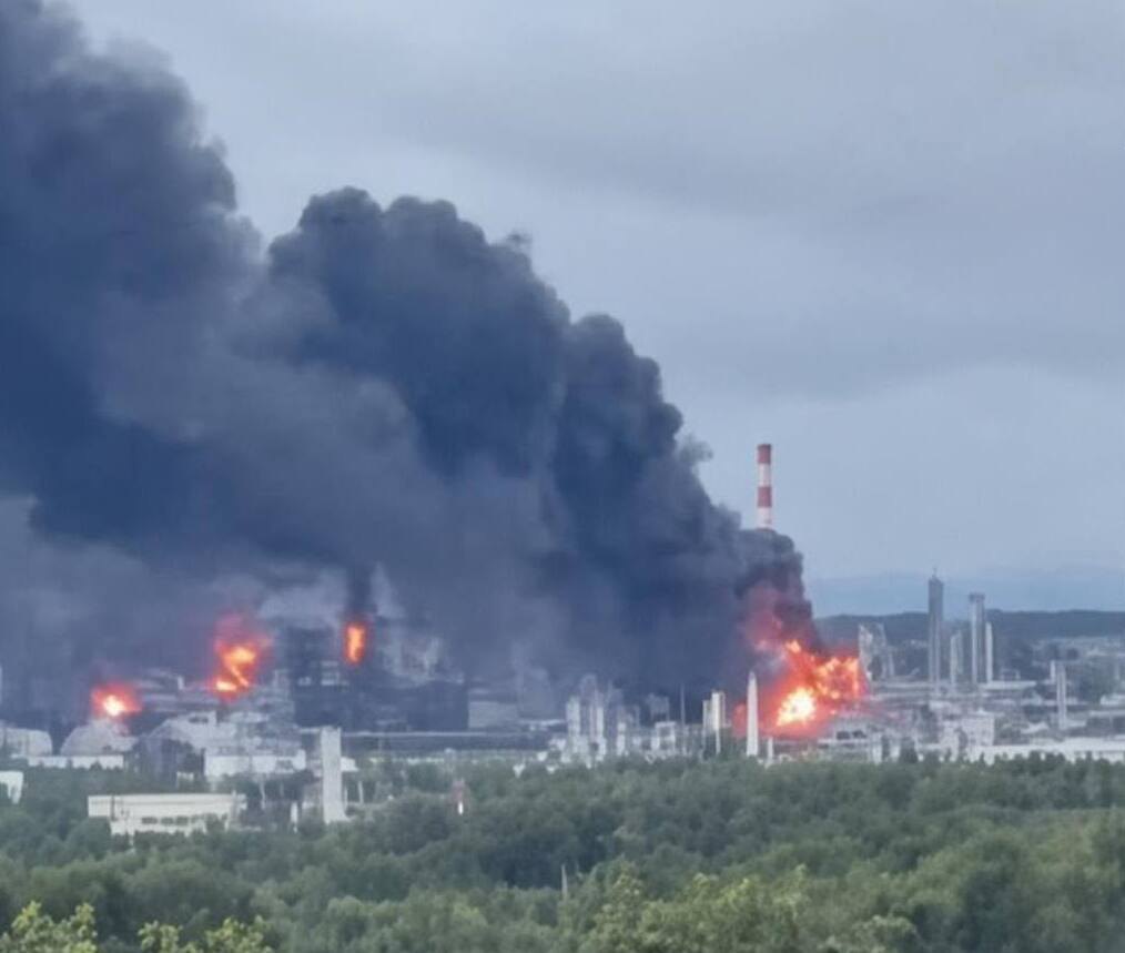 Пожежа на Кстовському НПЗ
