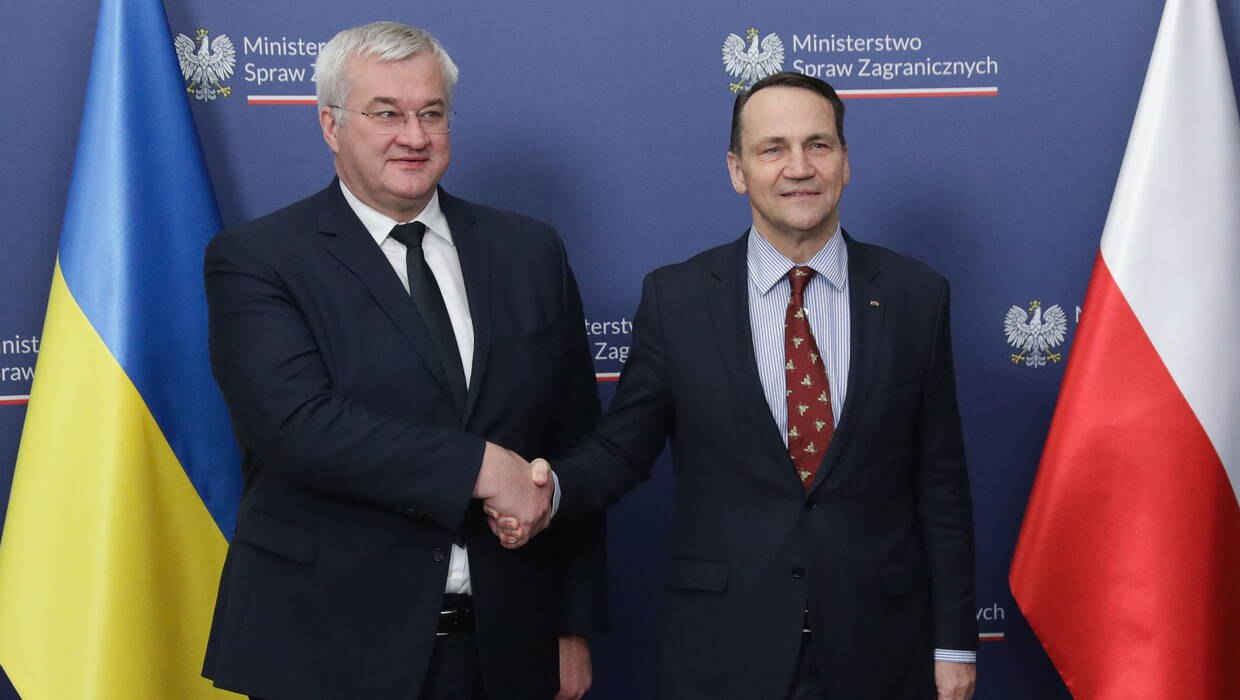 Міністри закордонних справ України й Польщі Андрій Сибіга й Радослав Сікорський