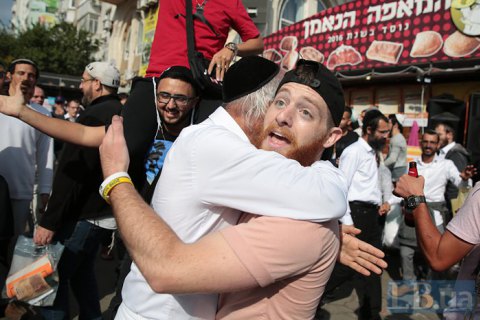 В Умань на празднование Рош Ха-Шана прибыли 30 тыс. паломников-хасидов 