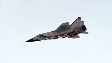 В России над Камчаткой пропал истребитель МиГ-31