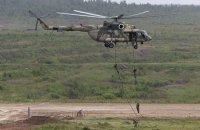 Российский вертолет нарушил воздушное пространство Украины 