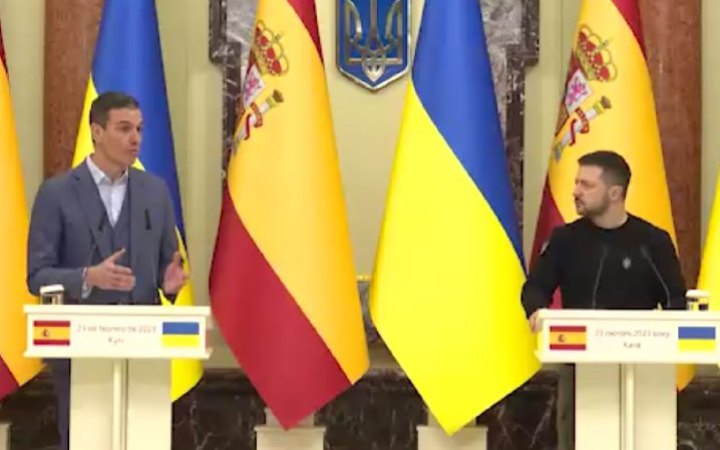 Зеленський і прем'єр Іспанії обговорили прогрес України щодо виконання рекомендацій Єврокомісії