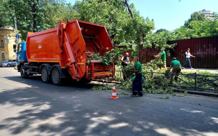 Негода на Тернопільщині знеструмила 75 населених пунктів, вітер в Одесі повалив 20 дерев (доповнено)