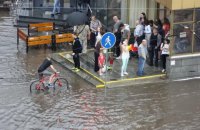 У Мінську через сильну зливу введено план "Посейдон"