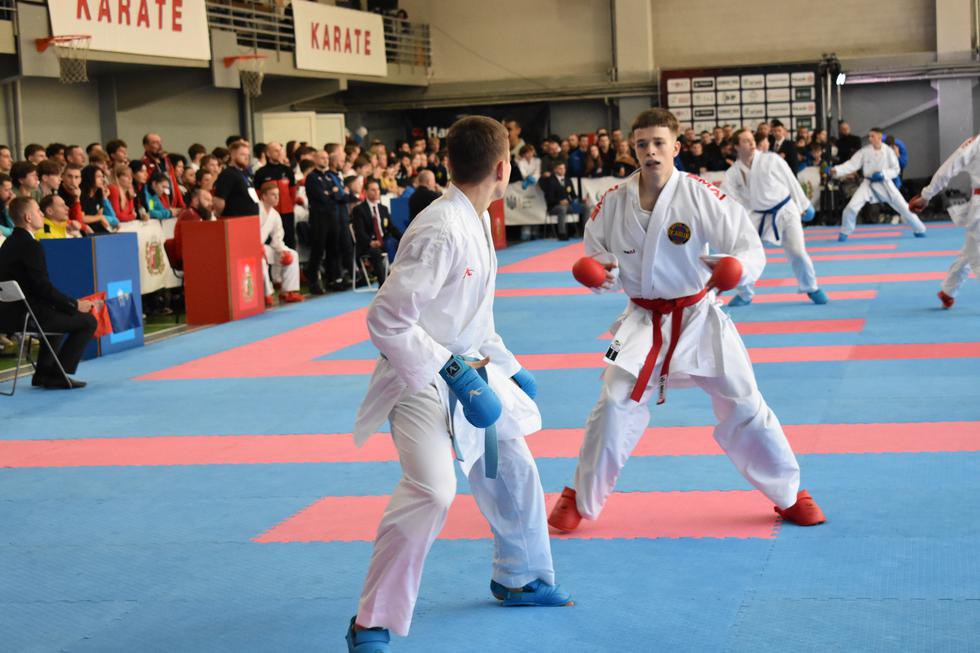 Сутичка з карате на татамі