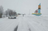 У Запорізькій і Донецькій областях ввели обмеження для транспорту через снігопад (КАРТА)